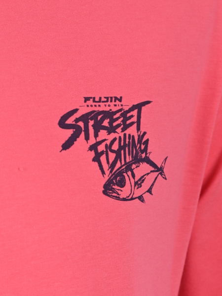 Fujin S26 Street Fishing T-Shirt Scarlet