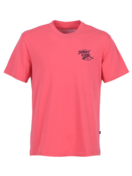 Fujin S26 Street Fishing T-Shirt Scarlet