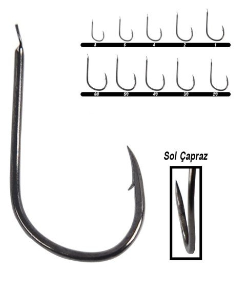 Hayabusa HFKS 130 Kısa Pala Dövme Çupra İğnesi 15'li Paket Black Nikel 3/0