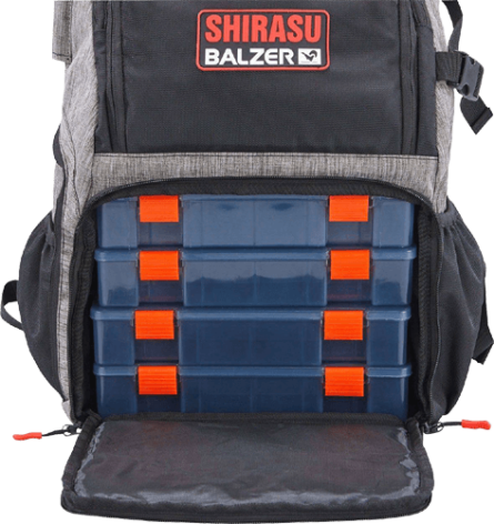 Balzer 11936 011 Shirasu Spin Çanta 49X35X21cm