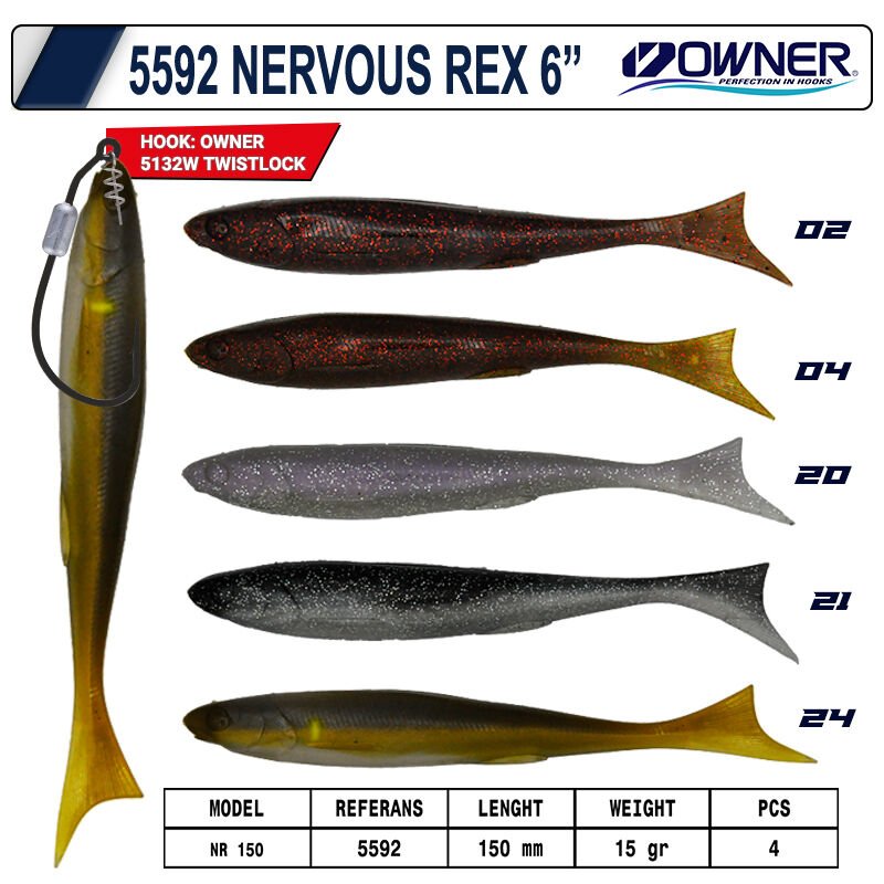 Owner 5592 Nervous Rex 150mm 02