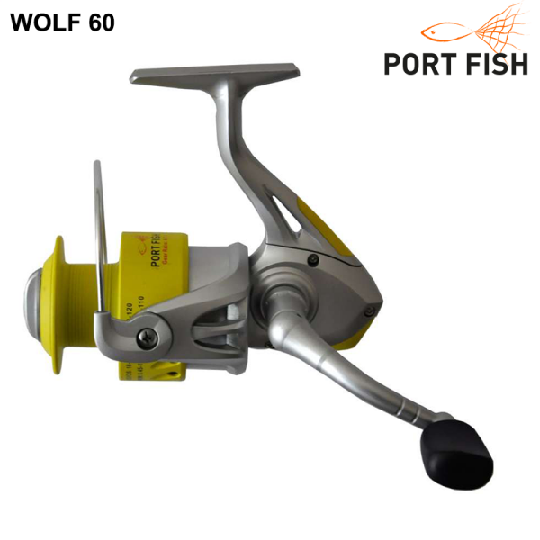 Portfish Wolf 6000 Plastik Kafa Olta Makinası 3 bb Kırmızı
