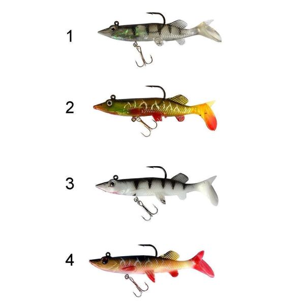 Captain 3547 Steady Pike Soft 12cm Turna Silikonu Suni Balık