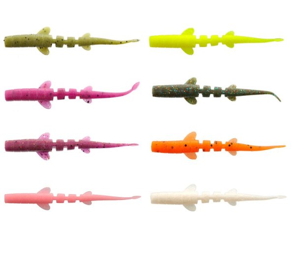 Lucky John Unagi Slug 2.5'' (6.35 cm) 10P Silikon Yem F13