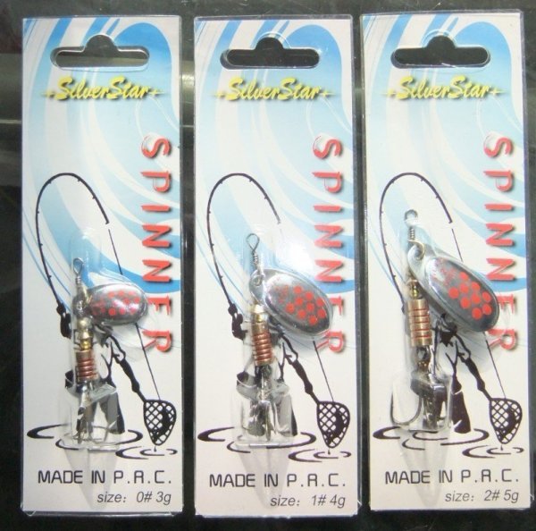 Silver Star Spinner Spoon Döner Kaşık Numara: 1 - Ağırlık: 4gr.
