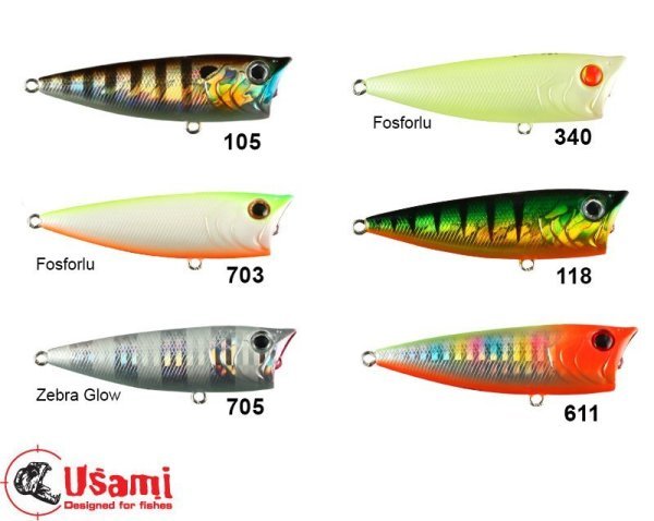 Usami Mad Pop 70F 9.9 Gr Maket Balık 611