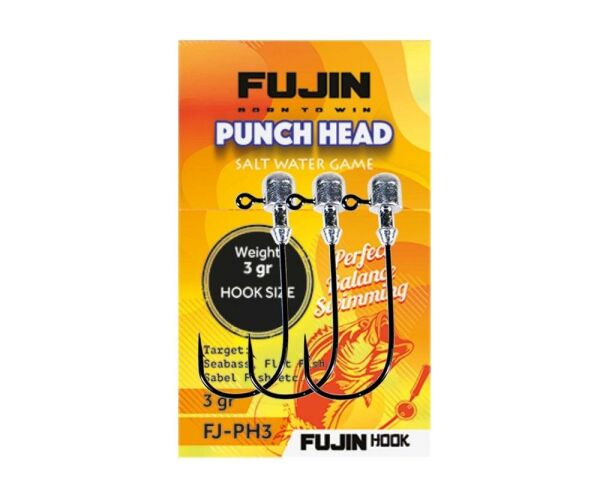 Fujin Punch Head Jighead FJ-PH #3/0 5gr
