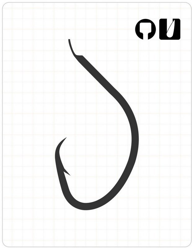 Fudo 3801 Mutsu Black Nikel Çember İğne 2/0