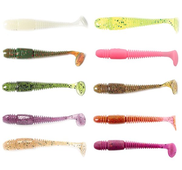 Lucky John Tioga 2'' (5.08 cm) 10P Silikon Yem S26