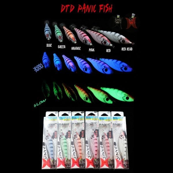 Panic Fish 2.5 Kalamar Zokası Pink