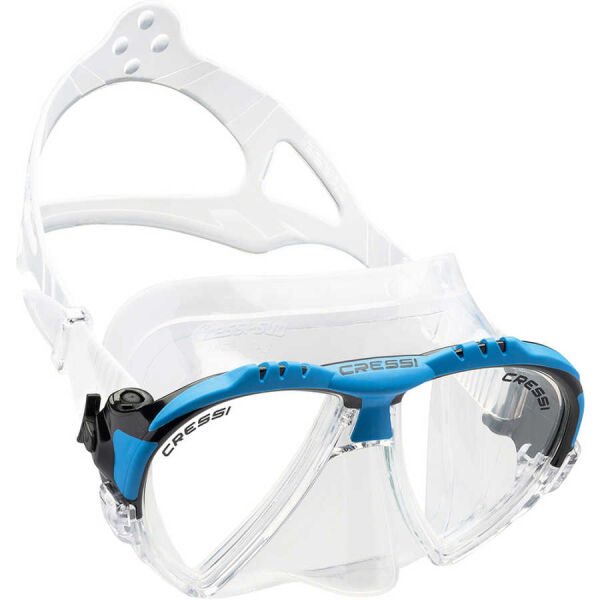 Cressi Matrix Dalış Maskesi CLEAR-BLUE