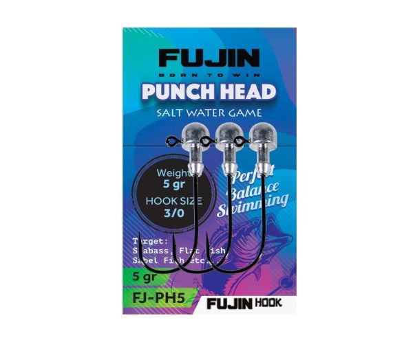 Fujin Punch Head Jighead FJ-PH #3/0 4gr