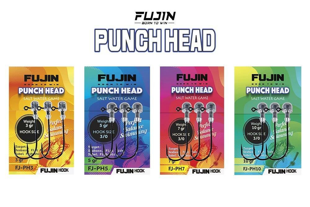 Fujin Punch Head Jighead FJ-PH #3/0 4gr