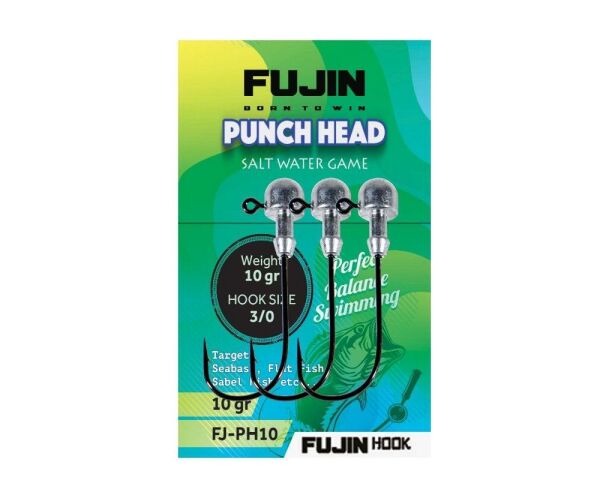 Fujin Punch Head Jighead FJ-PH #3/0 4gr