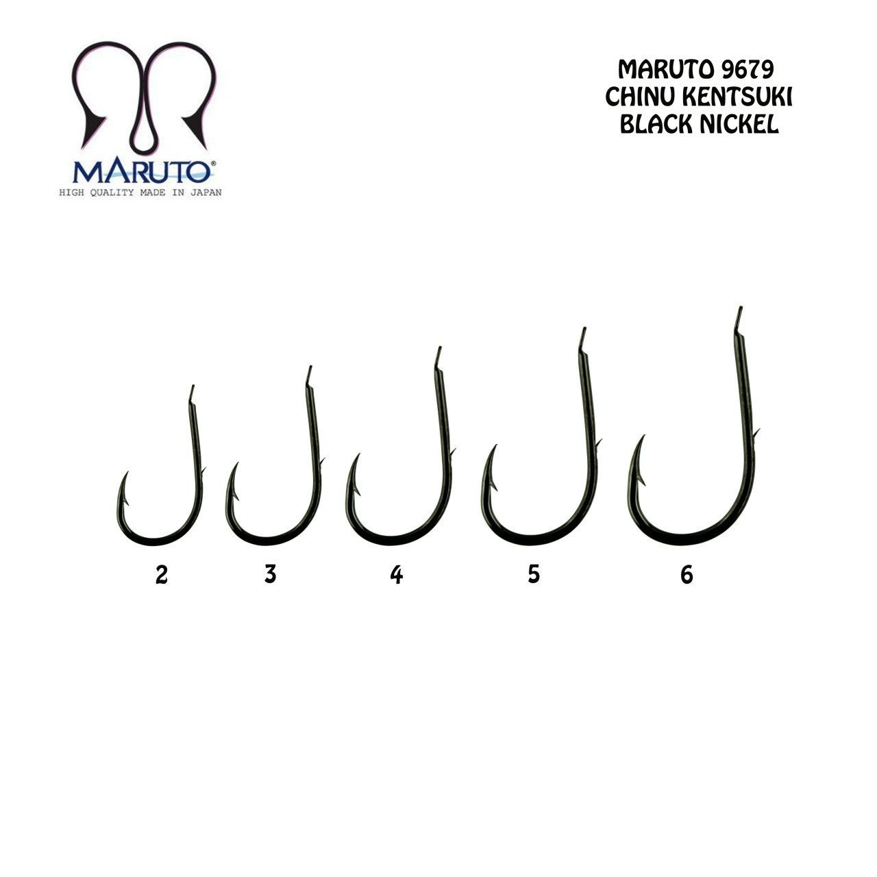 Maruto 9679NS Siyah Nikel Olta İğnesi 6 (20)