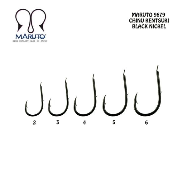 Maruto 9679NS Siyah Nikel Olta İğnesi 6 (20)