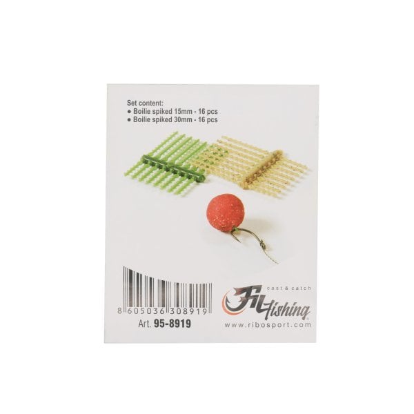 Boilie Spiked 15 & 30mm 32pcs