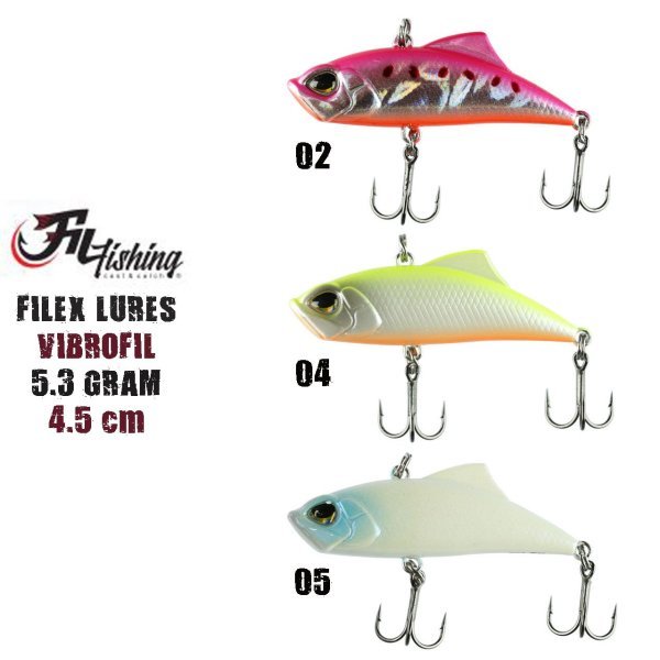 Vibrofil 45 Mm 5.3 Gr Sinking Rapala 04
