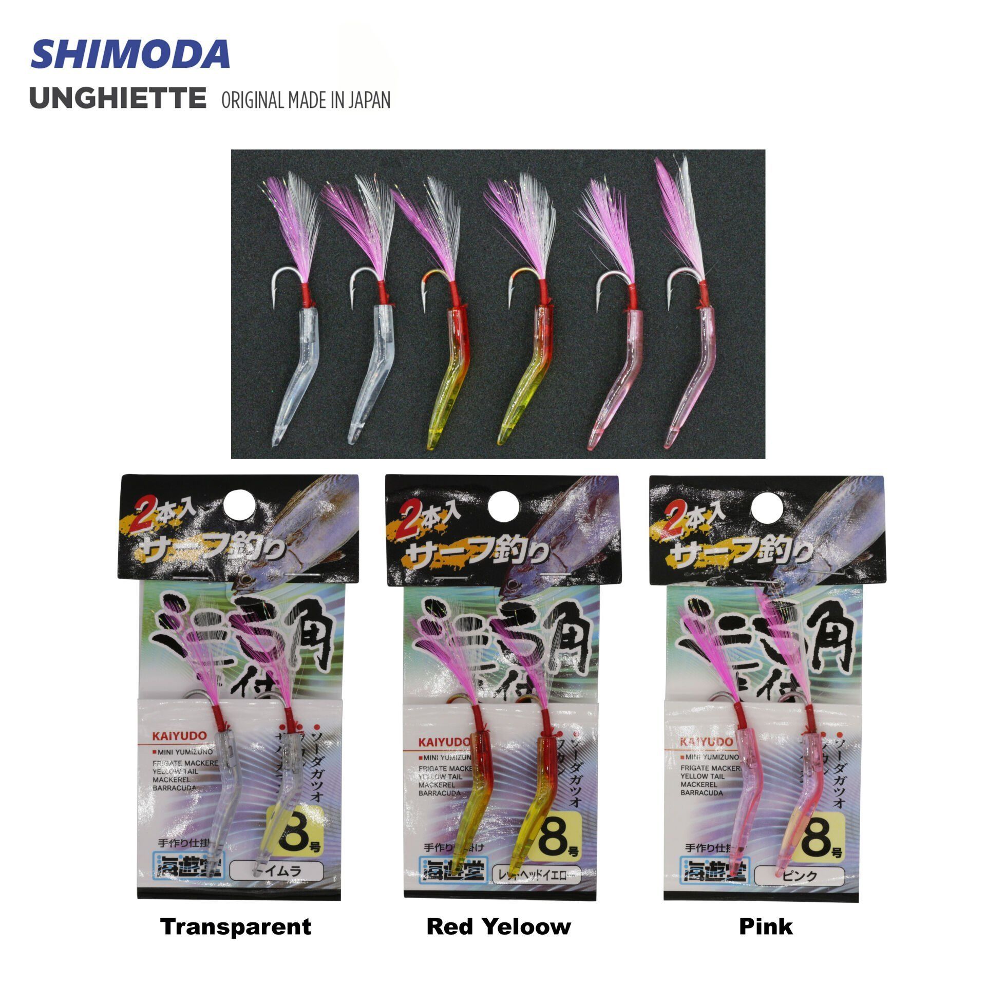 Shimoda Unghietta 3.8 cm 2'li Pink