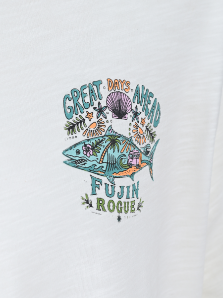 Fujin S26 Hawaii T-Shirt Ecru