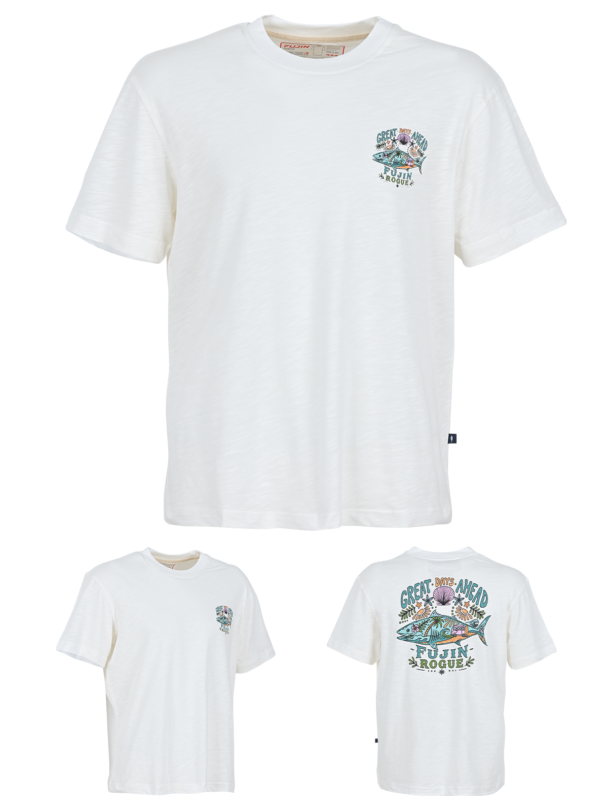 Fujin S26 Hawaii T-Shirt Ecru