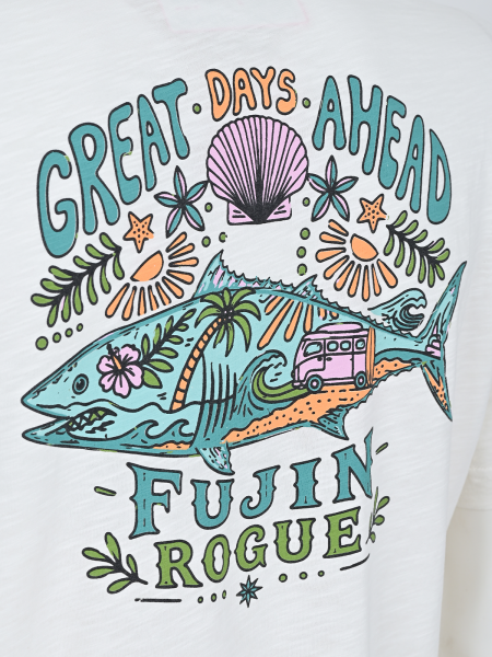Fujin S26 Hawaii T-Shirt Ecru