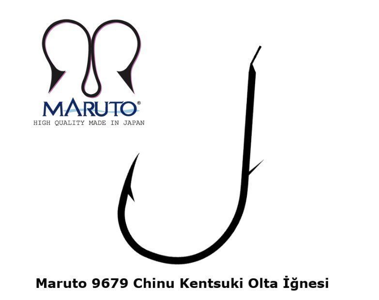 Maruto 9679NS Siyah Nikel Olta İğnesi 4