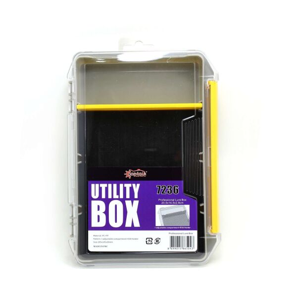 Captain 7236 Profesyonel Sahte Balık ve Jig Kutusu 20x14x3cm