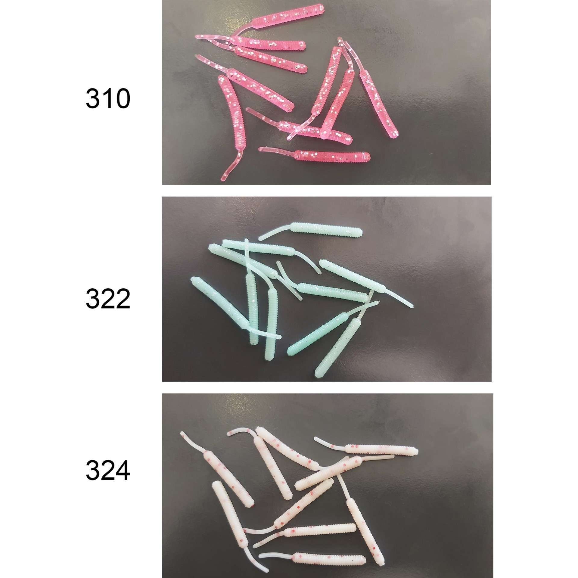 Mutant 3513 Serpentine 5cm Aromalı LRF Silikon Suni Yem 10lu Paket