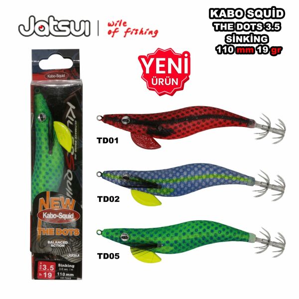 Kabo Squid The Dots 3.5 Kalamar Zokası TD01