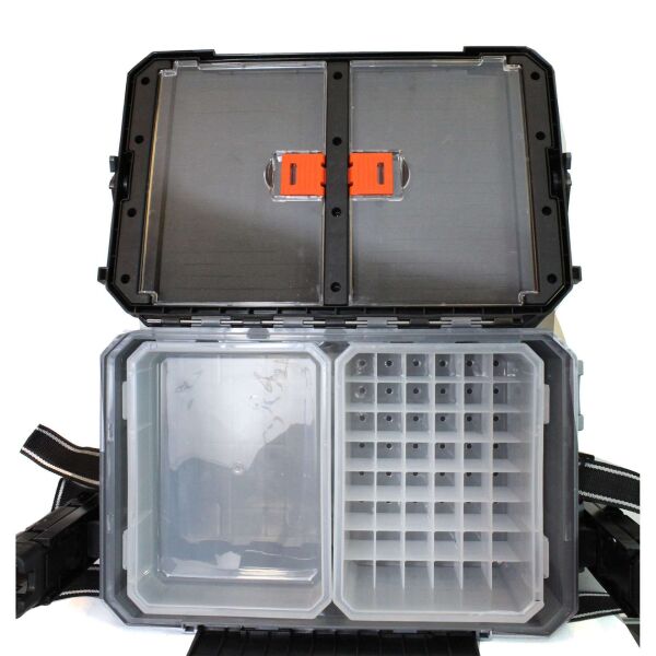 Captain 7212 Profesyonel Spin Takım Çantası ve Kamış Tutucu 42x25x28cm