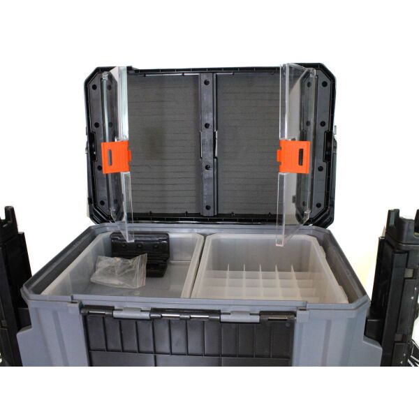 Captain 7212 Profesyonel Spin Takım Çantası ve Kamış Tutucu 42x25x28cm