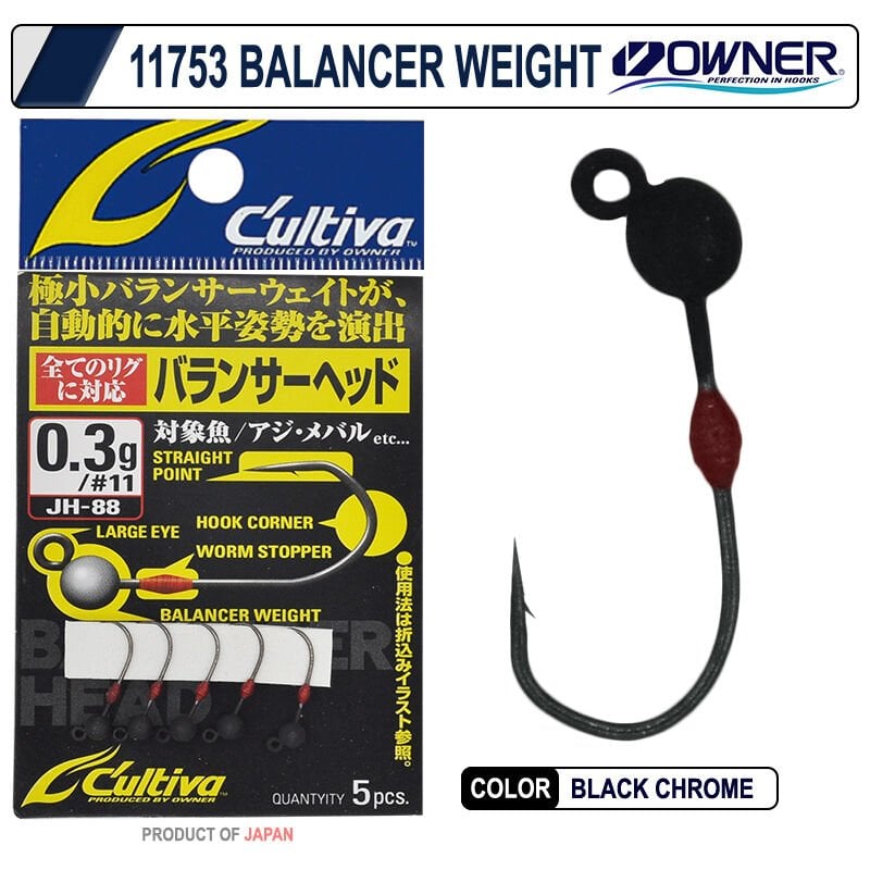 Cultiva 11753 Balancer Head Jighead 0,5 gr