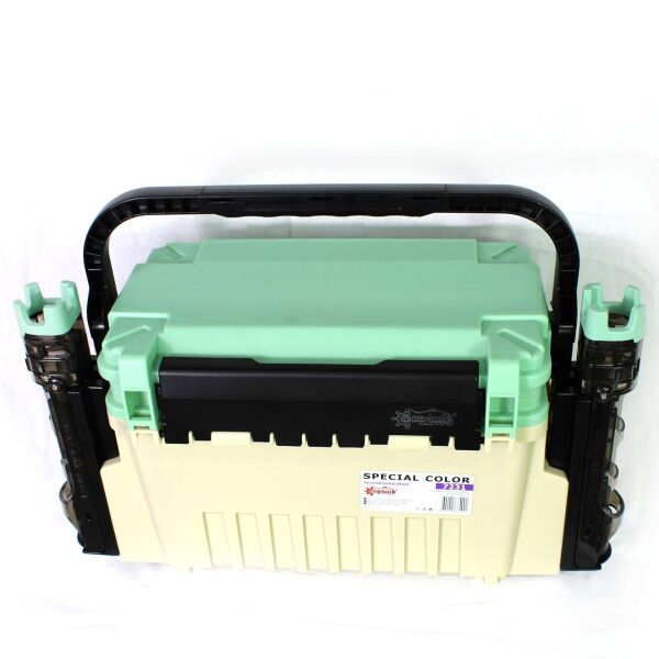 Captain 7231 Profesyonel Surf ve Spin Takım Çantası 2 Kamış Tutucu 43x24x28cm