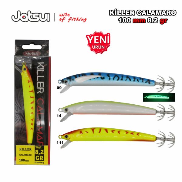 Jatsui Killer Calamaro 8.2 gr 100 mm 09