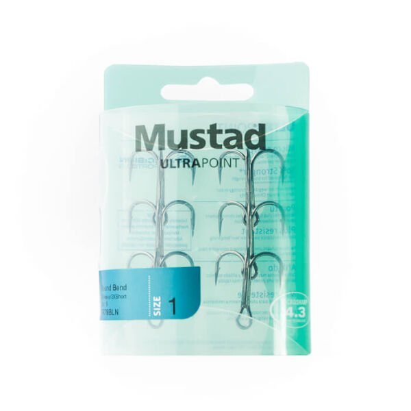 Mustad Olta İğnesi TR 78 BLN 6 lı METALİK SİYAH - NO:10
