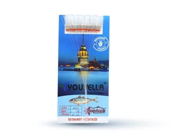 Youvella 7567 İstavrit Kösteği Kartonda 100 İğne 0.15 mm Köstek 13