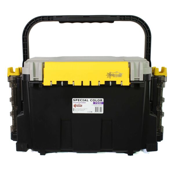 Captain 7232 Profesyonel Surf ve Spin Takım Çantası 2 Kamış Tutucu 47x32x33cm