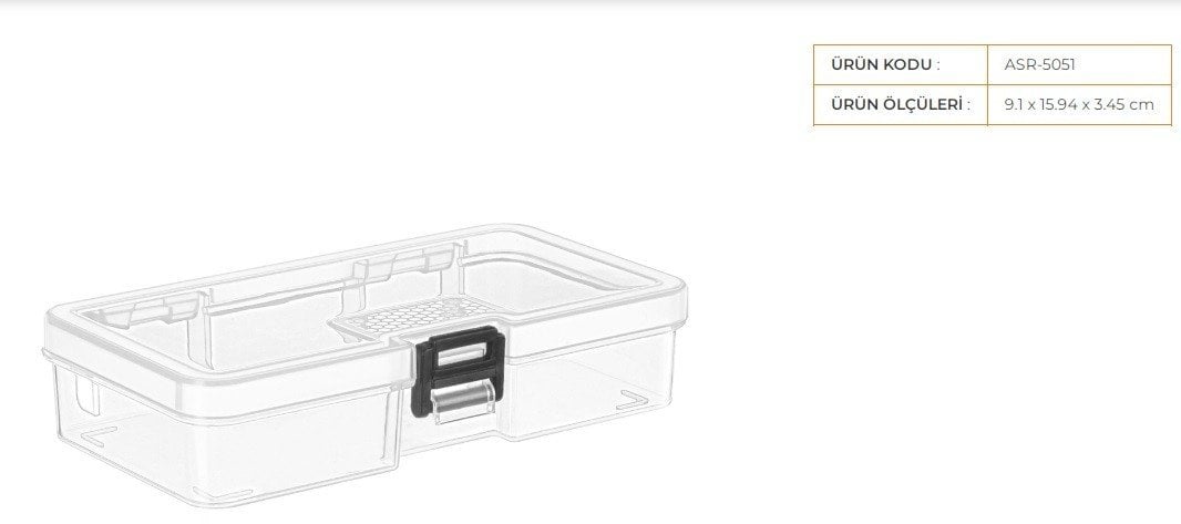 Captain Organizer Delta Takım Kutusu 5051