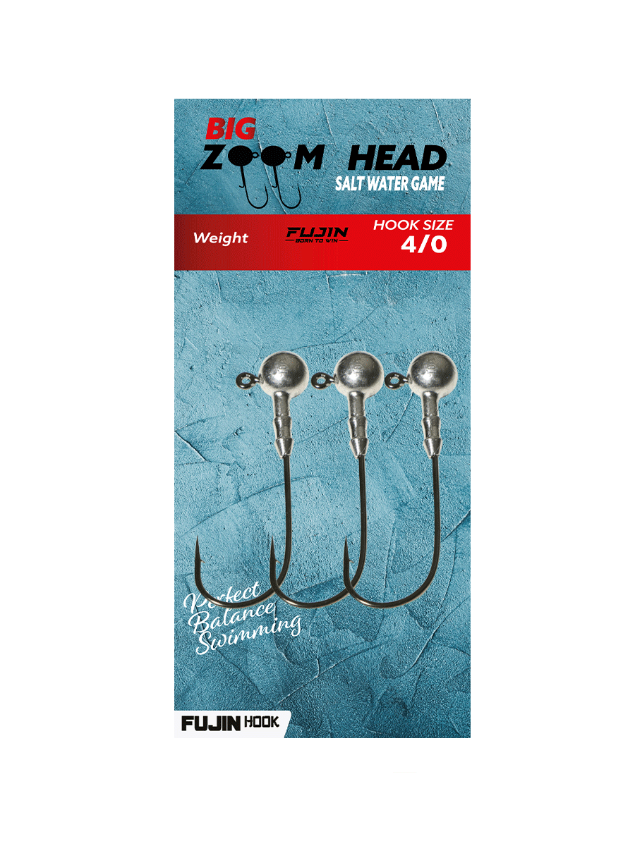 Fujin Big Zoom Head 4/0 Jighead 