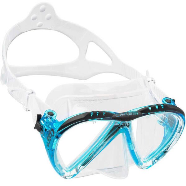 Cressi Lince Dalış Maskesi CLEAR-AQUAMARINE