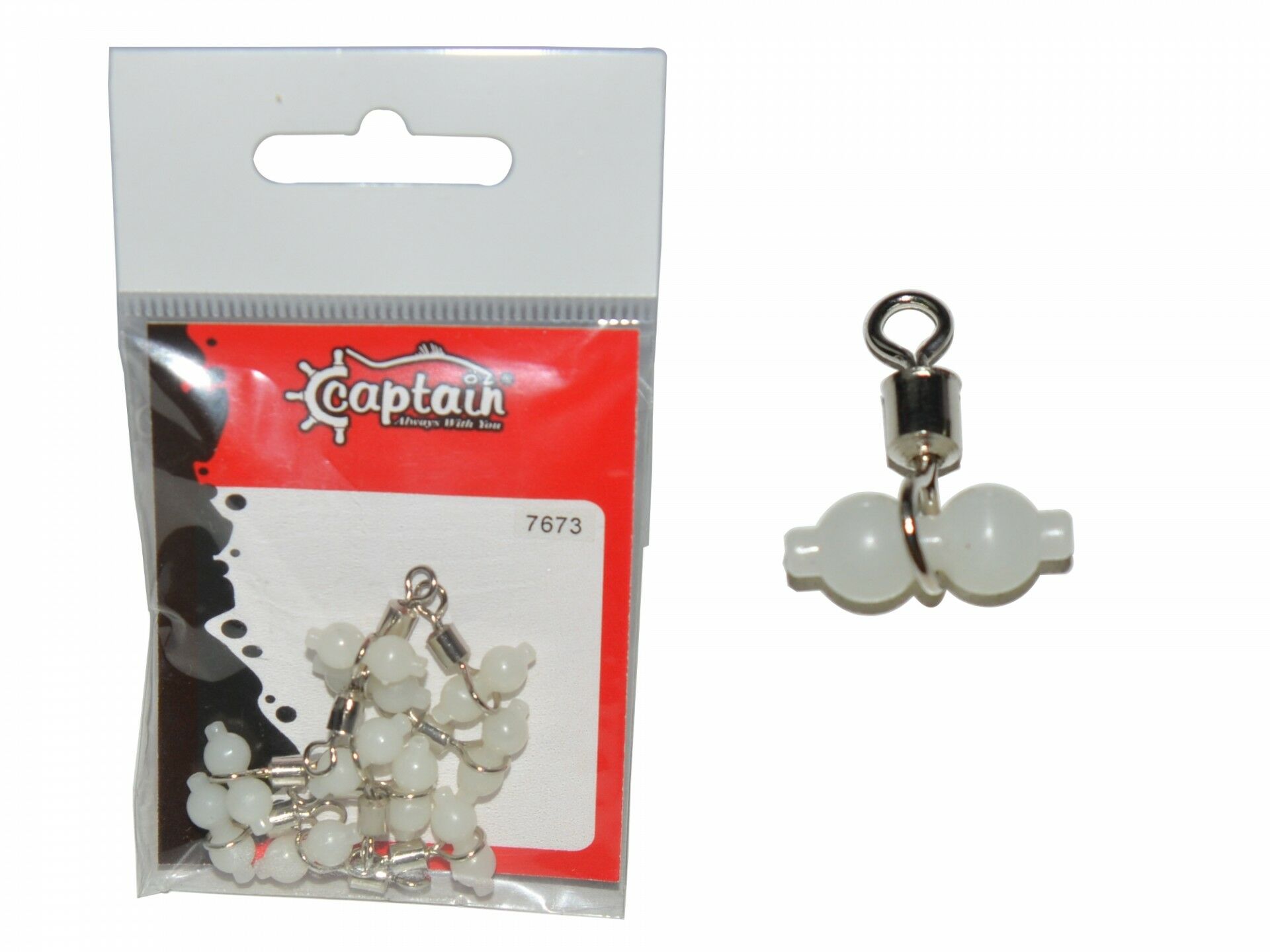 Captain Çift Boncuklu Hazır Takım Fırdöndüsü 10'lu Paket L