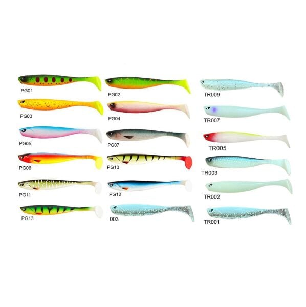 Lucky John Basara 3D Soft Swim 2.5'' (6.35 cm) 8P Silikon Yem 003