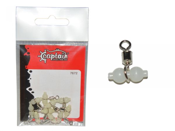 Captain Çift Boncuklu Hazır Takım Fırdöndüsü 10'lu Paket S
