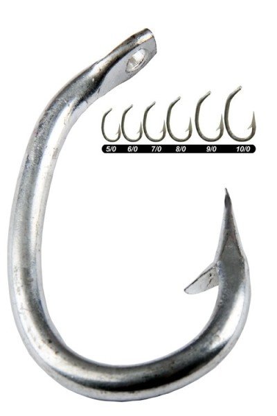 Youvella 77104 Orkinos İğnesi Delikli Düz Galvaniz 1 Adet 5/0