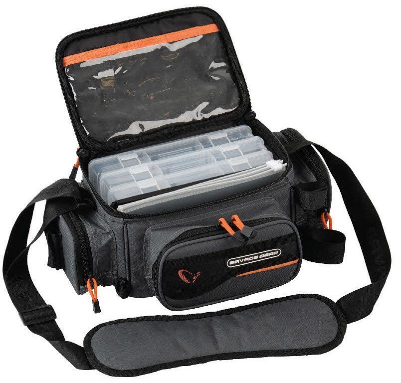Savage gear System Box Bag S 3 Boxes  PP Bags (15x 36x 23 cm)