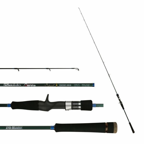 Kaido-Nervio Solid Caron Baitcast Rod KNC601-MHS Jig Kamışı