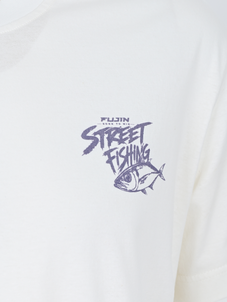 Fujin S26 Street Fishing T-Shirt Ecru