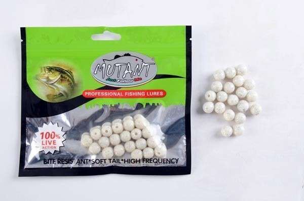 Mutant 3550 Walker Silikon Boli 20li Paket Sunİ Balık Yemi Beyaz