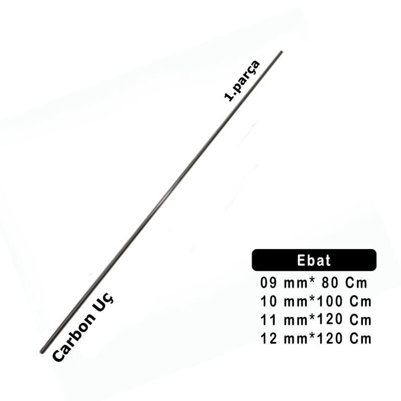 Portfish Surf Carbon  Ucu 9 mm*80 Cm